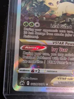 Pokemon TCG Leafeon VSTAR GG35/GG70 Crown Zenith: Galarian Gallery - Image 5