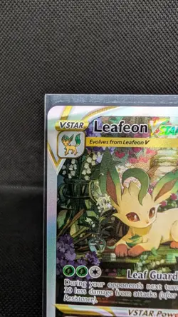 Pokemon TCG Leafeon Vstar Crown Zenith: Galarian Gallery Gg35/Gg70 Regular Ultra - Image 2