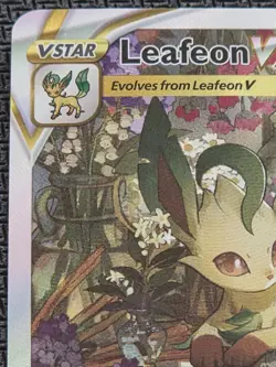 Pokemon TCG Leafeon VSTAR Crown Zenith: Galarian Gallery GG35/GG70 NEAR MINT - Image 3
