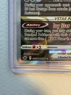 Pokemon TCG Leafeon VSTAR Crown Zenith: Galarian Gallery GG35/GG70 NEAR MINT - Image 5