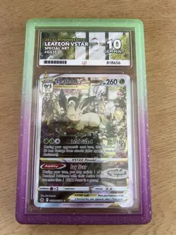 Pokemon TCG Leafeon VSTAR GG35/GG70 Crown Zenith Ace 10 Pokemon TCG 818656 - Image 1