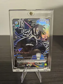 Union Arena Obanai Iguro (SR**) Demon Slayer KMY-1-017 2 STAR NM Clean - Image 1