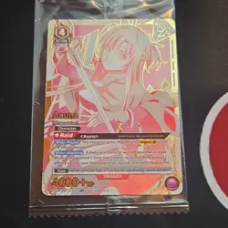 Bandai Union Arena Sword Art Online Asuna Rare Battle UR Promo SAO-2-042 Sealed - Image 1