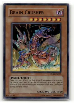 Brain Crusher GX03-EN001 Limited Super Rare GX Spirit Caller Promo LP - Image 1