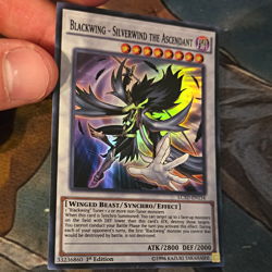 Yu-Gi-Oh! Blackwing - Silverwind the Ascendant Holo 1st Ed LC5D-EN134 EN - Image 1