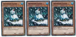 3x Snowman Eater - (SDRE-EN016 - 1st Ed - Common) - NM - Yugioh - Image 1