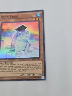 Yugioh - Dupe Frog OP03-EN005 Super Rare Unlimited Ed LP - Image 3