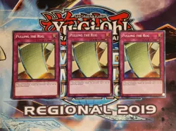 Yugioh Pulling The Rug - OP23-EN011 - Super Rare - NM x3 - Image 1