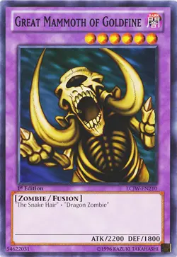 Great Mammoth of Goldfine - LCJW-EN210 - Common - 1st Edition - Lightly Played - Image 1