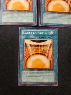 3x Kaiser Colosseum MFC-031 Common Playset Yugioh See Detailed Pics - Image 4