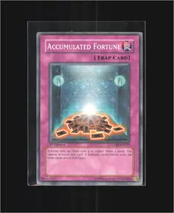 Accumulated Fortune CDIP-EN057 Common / Short Print Cyberdark Impact Yu-Gi-Oh MP - Image 1