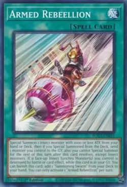 Armed Rebeellion - ROTA-EN051 - Common - 1st Edition - Lightly Played - Image 1
