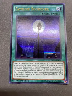 Yu-Gi-Oh! Skydive Scorcher Ultra Rare 1st Edition DUSA-EN029 MP - Image 1