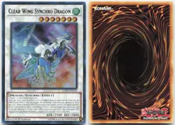 Clear Wing Synchro Dragon LEDD-ENC29 Yu-Gi-Oh 1st Edition NM - Image 3