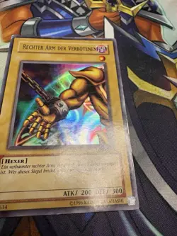 Yugioh! Rechter Arm der Verbotenen Ultra Rare - LOB-G099 Unlimited - Deutsch - Image 4