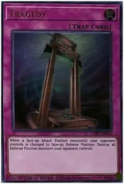 Yugioh! LP Tragedy - LART-EN030 - Ultra Rare - Limited Edition Lightly Played, E - Image 1