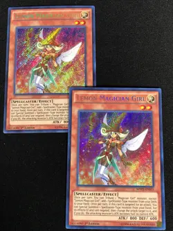 Yugioh Lemon Magician girl MVP1-ENS51 1ST SECRET X2 (NM) - Image 1