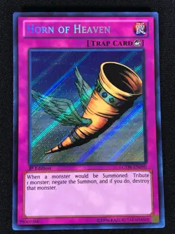 Yugioh Horn of Heaven LCYW-EN090 1st Secret (NM) - Image 1