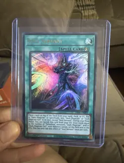 Konami Yu-Gi-Oh! Soul Servant LED6-EN003 1st Ed Ultra Rare Foil Spell - Image 1