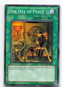 One Day of Peace PHSW-EN060 Photon Shockwave Common LP Yu-Gi-Oh - Image 1