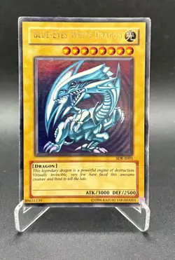 Blue -Eyes White Dragon SDK-E001 - Ultra Rare Unlimited Starter Deck YuGiOh - HP - Image 1