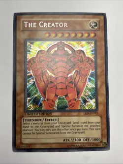 Yu-Gi-Oh The Creator EEN-ENSE2 Secret Rare - Image 1