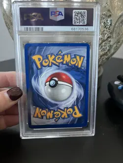 Pokemon 2000 Rocket Dark Charizard non-holo #21 psa 6 - Image 3