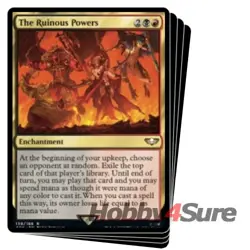 The Ruinous Powers X4 M/NM Magic: The Gathering MTG Warhammer 40,000 - Image 1