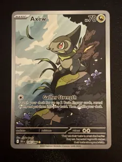 Axew 145/086 Black Bolt Holo Illustration Rare NM - Image 1