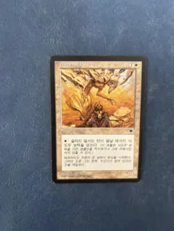 MTG KOREAN TEMPEST SOLTARI EMISSARY NM MAGIC THE GATHERING CREATURE RARE WHITE - Image 4