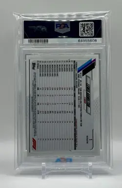 2021 Topps Chrome F1 LEWIS HAMILTON #1 Refractor PSA 10 GEM MT - Image 2