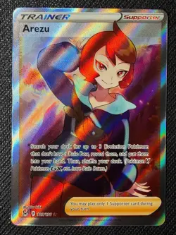 Arezu (Full Art) Ultra Rare SWSH11: Lost Origin 189/196 NM Pokemon TCG - Image 1