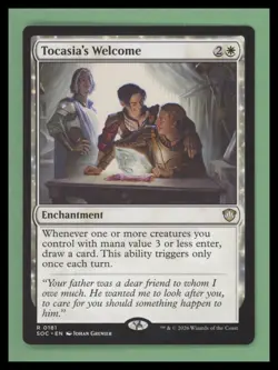 Tocasia's Welcome - Secrets of Strixhaven - NM-Mint - MTG - Image 1