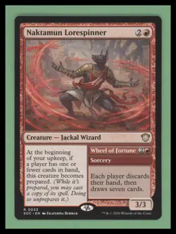 Naktamun Lorespinner - Commander: Secrets of Strixhaven - NM-Mint - MTG - Image 1