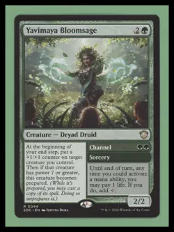 Yavimaya Bloomsage - Commander: Secrets of Strixhaven - NM - MTG - Image 1