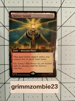 Radiant Summit (Extended Art) EN [MSC - 486] - NM TCG MTG - Image 1