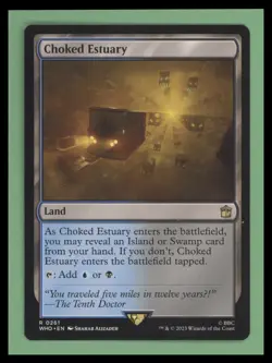 1 x Choked Estuary - Universes Beyond: Doctor Who - NM-Mint - MTG - Image 1