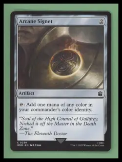1 x Arcane Signet - Universes Beyond: Doctor Who - NM-Mint - MTG - Image 1
