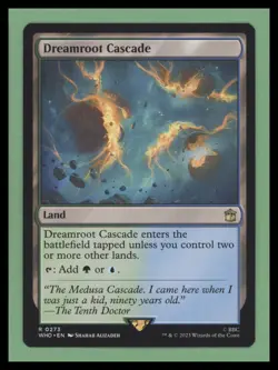 1 x Dreamroot Cascade - Universes Beyond: Doctor Who - NM-Mint - MTG - Image 1