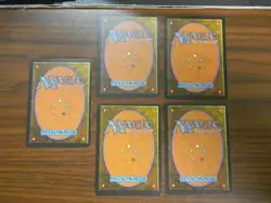 MTG English Legends (5) Mana Battery's (1 Of Each Color) Artifact Uncommons NM - Image 2