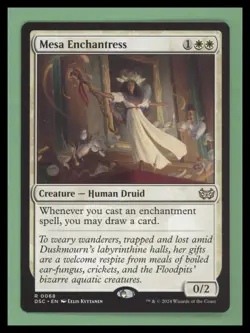 1 x Mesa Enchantress - Commander: Duskmourn: House of Horror - NM-Mint - MTG - Image 1