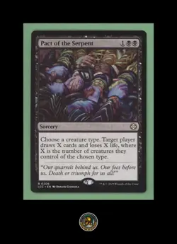 Commander: Kaldheim #9 Pact of the Serpent - Image 1