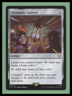 1 x Chromatic Lantern - Commander: The Lord of the Rings - NM-Mint - MTG - Image 1