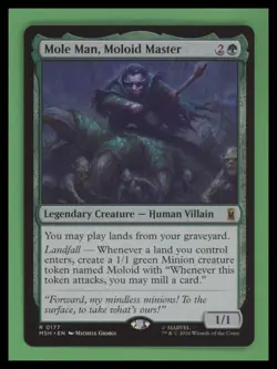 Mole Man, Moloid Master - Marvel Super Heroes - NM - MTG - Image 1