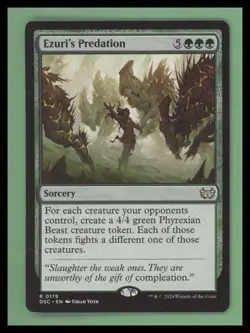 Commander: Duskmourn: House of Horror #178 Ezuri's Predation - Image 1