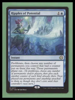 Ripples of Potential - Commander: The Lost Caverns of Ixalan - NM-Mint - MTG - Image 1