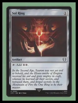 Sol Ring - Commander: The Lord of the Rings - NM-Mint - MTG - Image 1
