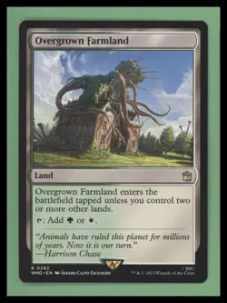 1 x Overgrown Farmland - Universes Beyond: Doctor Who - NM-Mint - MTG - Image 1