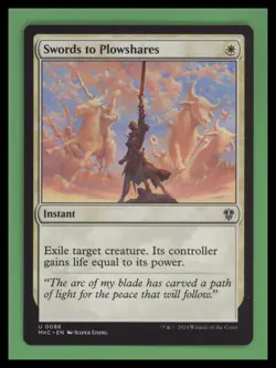 Swords to Plowshares - Commander: Murders at Karlov Manor - NM - MTG - Image 1