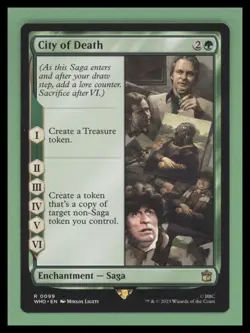 1 x City of Death - Universes Beyond: Doctor Who - NM-Mint - MTG - Image 1